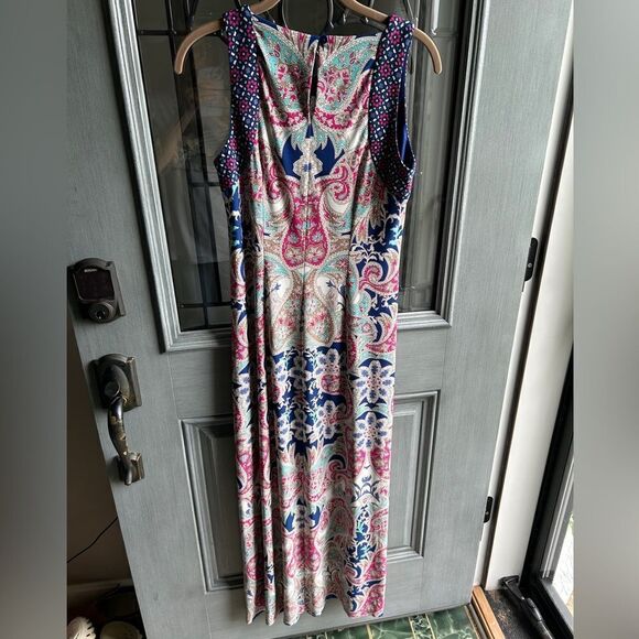 Chico’s Crown Paisley Maxi Dress - Picture 5 of 8